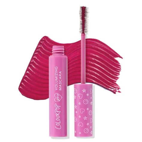 Fourth Ray Beauty, Colored Mascara, Pink Mascara, Dramatic Lashes, Mascara Brands, Natural Mascara, Colourpop Makeup, Makeup News, Volumizing Mascara