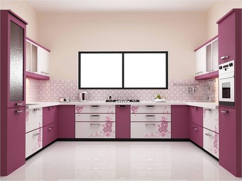 Now you must be wondering about some of the best kitchen wall colors 2019 then here are some of them listed that you need to check out.   #Architecturesideas #KitchenWallColors #KitchenWallColors2019 Purple Kitchen Cabinets, बेडरूम डिजाइन, German Kitchen Design, Modular Kitchen Cabinets, Simple Kitchen Design, Kitchen Modular, Purple Kitchen, Kitchen Cupboard Designs, Modular Kitchen Designs