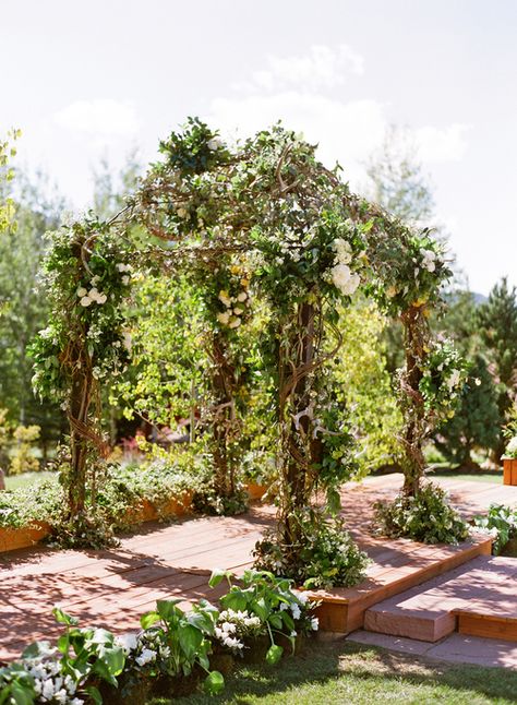 Autumn — Aspen Branch Elegant Chuppah, Wedding Altar Decor, Lush Greenery Wedding, Aspen Fall, Chuppah Wedding, Altar Wedding, Floral Chuppah, Chuppah Flowers, Natural Wedding Decor