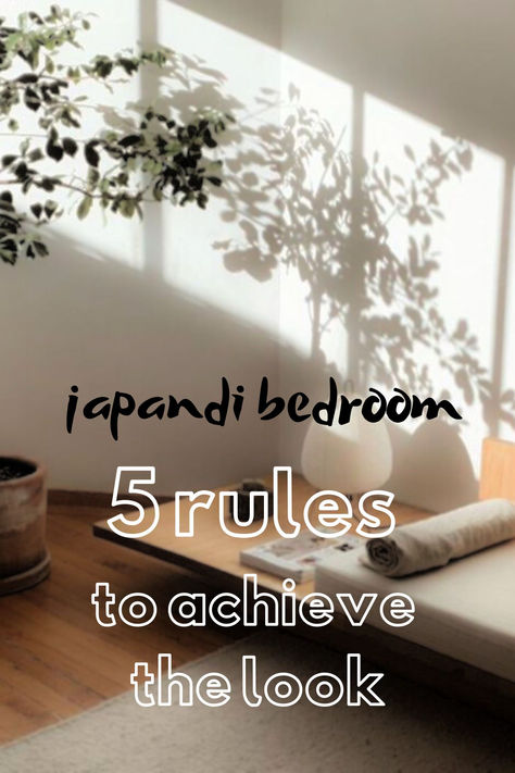 Would you like to upgrade your bedroom and make it japandi? How can you achieve the typical look and have a truly japandi bedroom? In this article, we’ll give you 5 interior design tips that you can immediately put into practice. Contents: 1. Switch to neutral color tones 2. Get a low futon bed 3. Go for natural materials and decor 4. Declutter your space 5. Have something that is Japanese-inspired Read more in our article to get interior design tips and many examples! Japandi Interiors Bedroom, Japandi Bedroom Interior Design, Japanese Minimalist Bedroom, Japanese Bedroom Ideas, Japandi Bedroom Design, Japanese Inspired Bedroom, Designing A Bedroom, Japanese Style Bedroom, Modern Japanese Interior