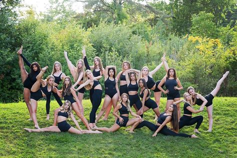 Crystal Lake Central High School Dance Team Outdoor Photo Shoot Sept 2023 — Ron McKinney Photography Dance Team Group Pictures Photo Ideas, Dance Team Pictures, High School Dance Team, Dance Team Photos, School Dance Team, Dancing Photos, Cheerleader Girls, Dance Audition, Outdoor Photo Shoot