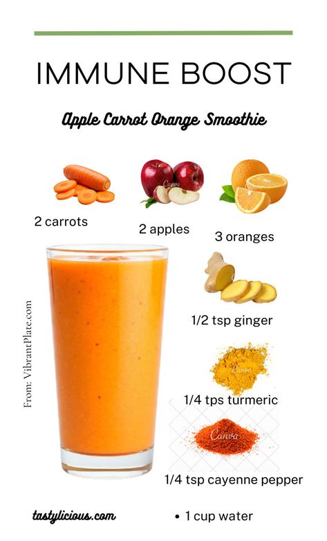 orange smoothie recipe smoothie immune system boost orange smoothie recipe ideas apple carrot orange smoothie recipe juice cleanse ingredients green juice weight loss colon cleanse smoothie drink ideas Juicer Recipes Immune Boost, Healthy Carrot Juice Recipes, Vegetable And Fruit Juice Recipes, Healthy Juice Recipes Juicers, Immune Boosting Juice Recipes, Juicing Apples Recipes, Immune Smoothie, Smoothie With Carrots, Immune Juice