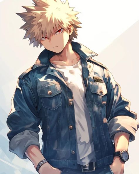 Bakugo Katsuki Fanart Cute, Bakugou Manga, Hottest Anime Characters, Bakugou Katsuki, Anime Boyfriend, My Hero Academia Episodes, X Reader, Hero Academia Characters