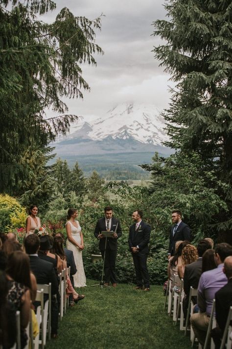 Oregon Beach Wedding, Scenic Wedding Venues, Forest Wedding Venue, Scenic Wedding, Washington Wedding Venues, Wedding Venues Oregon, Forest Theme Wedding, We Got Married, Eco Wedding