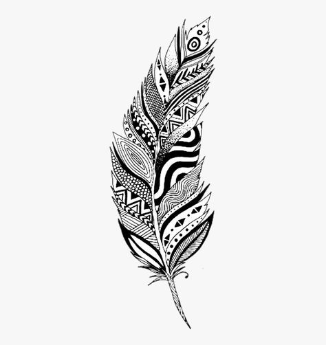 Feather Art Projects, Feather Clip Art, Boho Drawing, Black And White Feather, Celtic Cross Tattoos, Feather Drawing, Feather Tattoo Design, Lino Art, Black And White Art Drawing