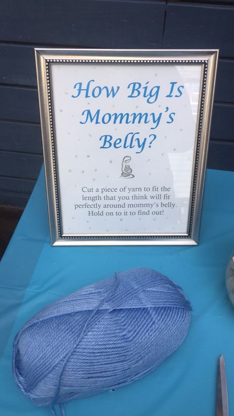 Baby Shower Ideas For Boys Games, Guess The Size Of Moms Belly, Bby Shower Games, Babyshowerparty Ideas Simple, Baby Shower Betting Games, Baby Shower Games For A Boy, Measure The Belly Game, Diy Baby Boy Shower Decorations, How Big Is Mommys Belly Game