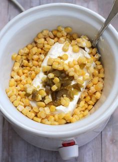 Creamy Jalapeno Corn, Cream Corn Crockpot, Garlic Parmesan Chicken And Rice, Parmesan Chicken And Rice, Instant Pot Garlic Parmesan Chicken, Cream Cheese Corn, Creamed Corn Recipes, Creamy Jalapeno, Hot Corn