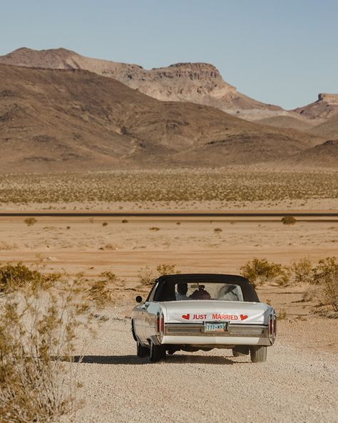 "Meeting in the middle of the desert always made me nervous" A little day-after Vegas wedding shoot in the desert at the dried lake beds and a nod to Scorsese's iconic film, Casino 🎰 #desertwedding #vegaswedding #lasvegas #lasvegaswedding #elopementphotographer Vegas Desert Aesthetic, Vegas Wedding Desert, Las Vegas Desert Aesthetic, Las Vegas Desert Wedding, Red Rock Canyon Las Vegas Photoshoot, Desert Wedding Aesthetic, Vegas Wedding Photoshoot, Desert Wedding Ceremony, Dry Lake Bed Wedding