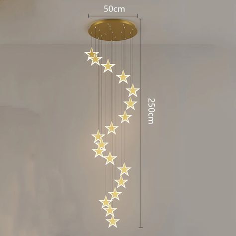 Star ceiling lights