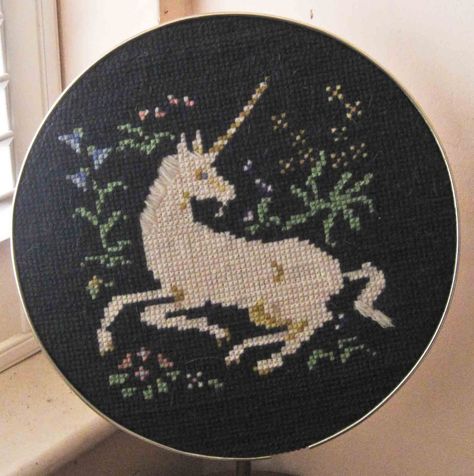 Always cross-stitch yourself. Unless you can cross-stitch a unicorn, then always cross-stitch a unicorn. U Is For Unicorn, Subversive Cross Stitch, Embroidery And Cross Stitch, Embroidery Tips, Crochet Cross, Cross Stitch Animals, Cross Stitch Ideas, Cross Stitches, Stitch Ideas