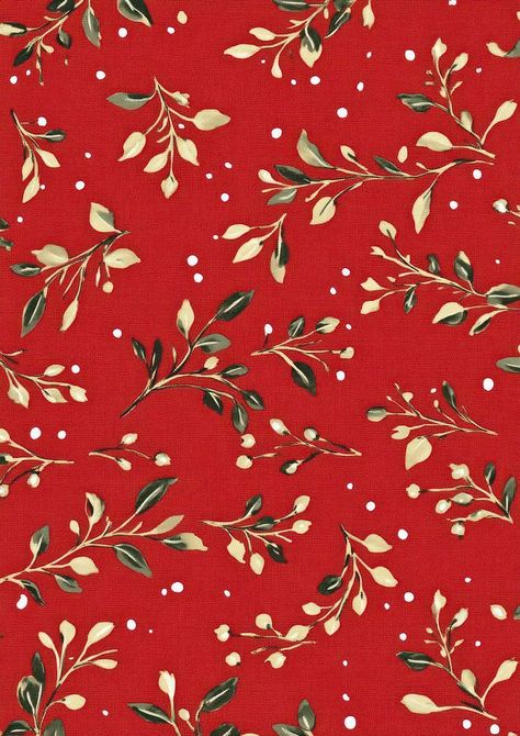 A Christmas red background with a small floral pattern leaf illustration embroidery. | premium image by rawpixel.com Vintage Christmas Background, Vintage Christmas Pattern, Christmas Red Background, Aesthetic Mobile Wallpaper, Illustration Embroidery, Red Christmas Background, Aesthetic Mobile, Small Floral Pattern, Floral Pattern Vintage