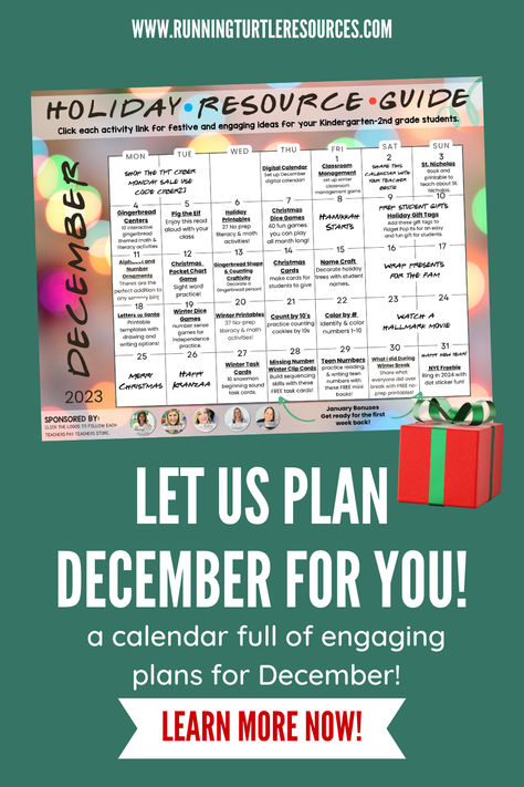 🎄✨ Simplify your December lesson planning with our 'Done-for-You' guide! 📚🌟 Explore a treasure trove of Christmas-themed lessons, crafts, and activities that will spark joy in your classroom. From festive crafts to engaging activities, we've got your December covered. Dive into stress-free holiday teaching! 🎅🖍️ Check out our blog post for ready-to-use lesson plans and make this season merry and bright. Lesson Plans For Elementary, December Lesson Plans, December Printable, December Lessons, Middle School Special Education, Lesson Plan Ideas, Christmas Learning, Management Games, Christmas Bulletin