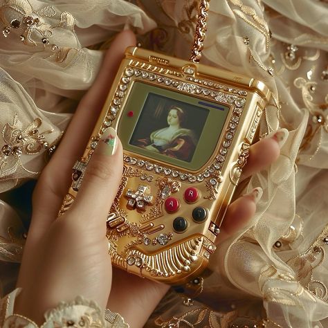 Step into a world of opulent nostalgia where vintage charm meets modern luxury. ✨📞🎮🦉 „When elegance calls, every moment becomes a jeweled masterpiece.“ Which piece of rococo-inspired luxury speaks to you? . . . #RococoElegance #VintageGlamour #LuxuriousLifestyle #ArtisticDesign #WhimsicalDécor #RetroLuxury #ClassicCharm #OpulentLiving #DecorativeArts #GamingArt #LuxuriousGadgets #WhimsicalDesign #OpulentTech #FantasyArt #EnchantedBeauty Vintage Modern Art, Modern Rococo, Luxury Gift Ideas, Accessories Ideas, Vintage Stuff, Illustration Character Design, Luxury Gifts, Vintage Vibes, Rococo