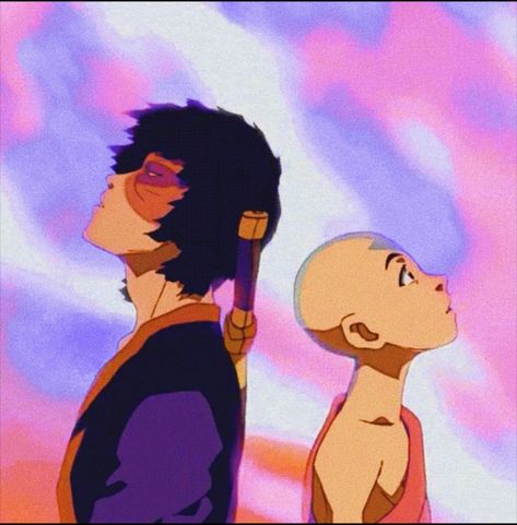 Atla Aang, Avatar, Gif, Pink, Blue