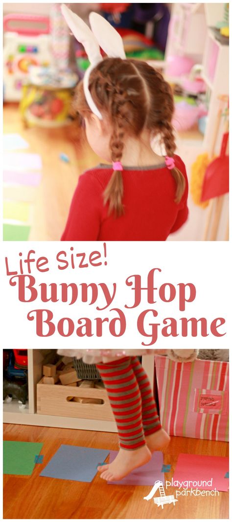 Life-Size Bunny Hop Board Game Party Games Indoor, Games For Kids Indoor, Easter Games For Kids, Easter Party Games, Trendy Easter, Preschool Easter, Games Indoor, Spring Games, Easter Preschool