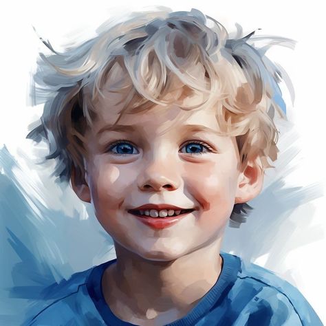 RMO...I love this portrait! It reminds me more of my precious Rowan than any I've ever seen before. ❤️ Humanism Art, Abstract Art Sketch, Canvas Sketch, Child Portrait Painting, Sketch Poster, Painting People, Image Downloads, Baby Portraits, Portrait Sketches