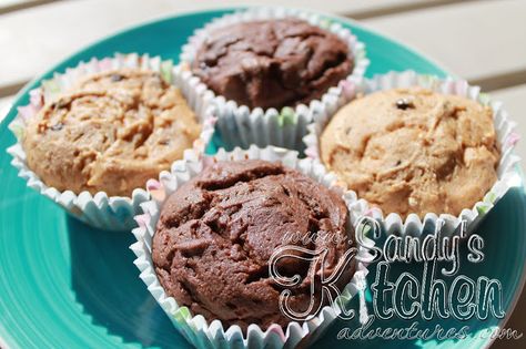 Sandy's Kitchen: Chocolate Chip Cakes. I did this with the cookie and think they turned out great. They're kind of like really thick muffins rather than cake. Total is 1 Medifast Meal and 1/4 condiment. Sandys Kitchen, Medifast Diet, Optavia Hacks, Fueling Hacks, Optavia Meals, Medifast Recipes, Optavia Recipes, Swirl Cake, Green Meals