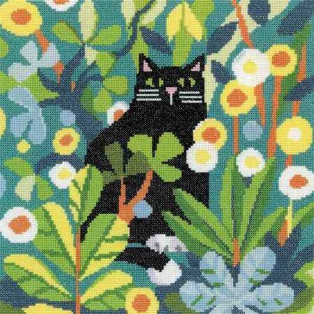 Tapestry Needlepoint, Black Cat Cross Stitch, Cat Tapestry, Star Tapestry, Basketweave Stitch, Modern Tapestries, Wool Tapestry, Heritage Crafts, Tapestry Kits