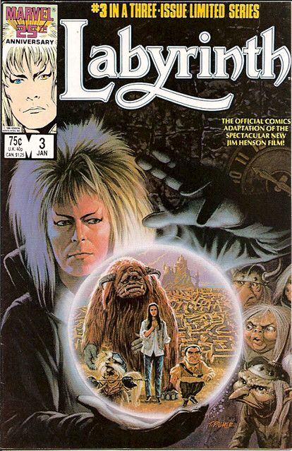 Labyrinth Comic, Jim Henson Labyrinth, David Bowie Labyrinth, Labyrinth Art, Bowie Labyrinth, Labyrinth 1986, Labyrinth Movie, John Buscema, Fraggle Rock