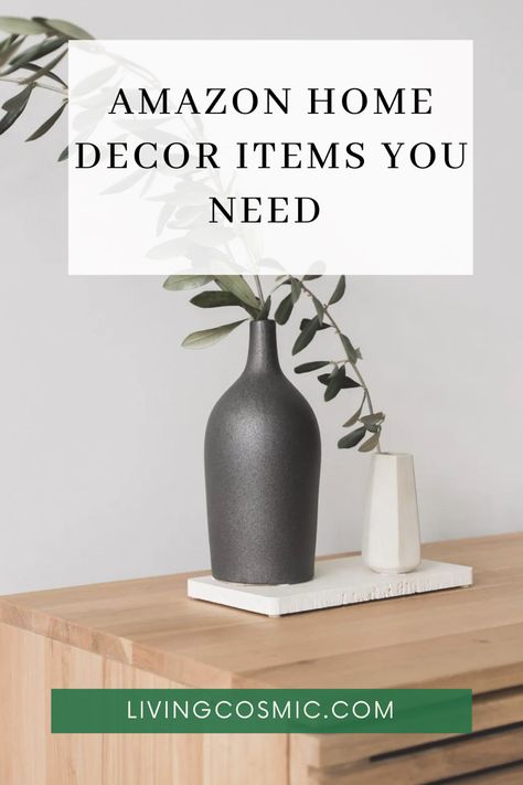 Bouclair Home Decor, Decor Pieces Accessories, Living Room Decor Items, Credenza Styling, Half Bathroom Decor, Dining Sideboard, Sideboard Decor, Decor Pottery, Amazon Must Haves