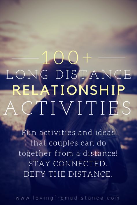 Over 100 Long Distance Relationship Activities.  Fun activities and ideas that couples can do together from a distance.  Stay connected.  Defy the distance. Distance Relationship Activities, Long Distance Relationship Activities, Long Distance Relationship Couples, Relationship Activities, Robert Montgomery, Lita Ford, Cute Couples Texts, Video Love, Video Message