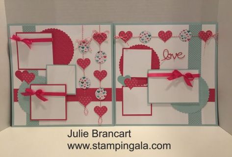 Circuit Scrapbooking, Stampin Gala, Gatlinburg Restaurants, Valentine Scrapbook, Monthly Scrapbook, Scrapbook Club, Valentines Scrapbook, Scrapbook Generation