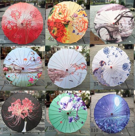 Women's Umbrella parasol Chinese Style Umbrella Silk Dance Japanese Decorative Wooden Umbrella Lotus Oil Paper Umbrella-in Umbrellas from Home & Garden on Aliexpress.com | Alibaba Group Fancy Umbrella, Japanese Parasol, Oil Paper Umbrella, Silk Dancing, Chinese Umbrella, Japanese Cherry Blossoms, Paper Umbrella, Cute Umbrellas, Japanese Umbrella