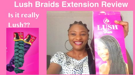 Detailed review about the new trending Lush Hair braids extention/attachment Lush Hair Extensions, Lush Hair, Braids With Extensions, Hair Braids, Braids Hairstyles, About Hair, Hair Extensions, Braided Hairstyles, Lush