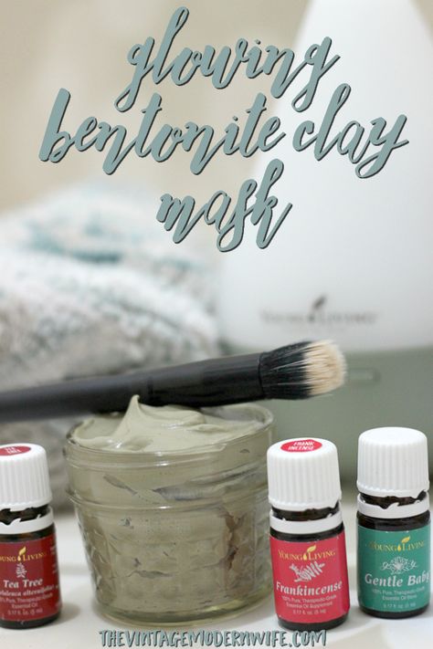 Bentonite Clay Mask, Homemade Shampoo, Brown Spots On Face, Clay Face Mask, Clay Face, Home Remedies For Hair, Young Living Oils, Bentonite Clay, Homemade Face Masks