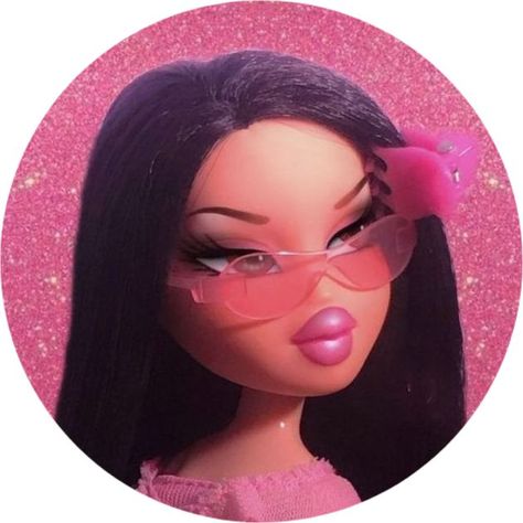 Pink Bratz Aesthetic, Bratz Pfp Aesthetic, Bratz Doll Aesthetic, Bratz Icon, Bratz Core, Baddie Pfp Pink, Text Message Icon, Bratz Pfp, Dolls Monster High