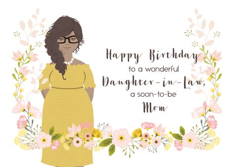 Pregnant On Birthday, Pregnant Birthday, Daughter In Law Birthday Wishes Funny, Gifts For Pregnant Daughter In Law, Letter To My Pregnant Daughter, Birthday Card Messages, Birthday Wishes For Daughter, Vintage Birthday Cards, Free Ecards