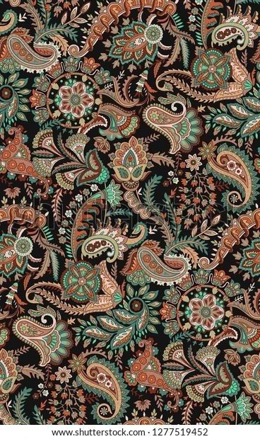 Art Deco Color Scheme, Silky Pattern, Kani Print, Silky Design, Floral Desing, Paisley Background, Art Deco Color, Paisley Print Design, Abstract Art Images