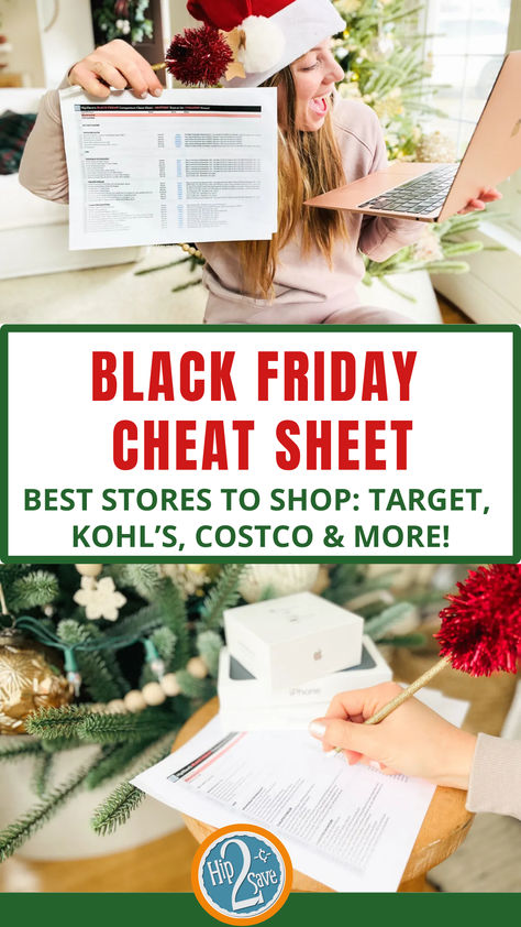 Black Friday Cheat Sheet: Best Stores to Shop – Target, Kohl’s, Costco & More! Best Black Friday Deals, Excel Cheat Sheet, Best Black Friday Sales, Black Friday Ads, Black Friday Sales, Early Black Friday, Best Black Friday, Popular Products, Shopping Tips