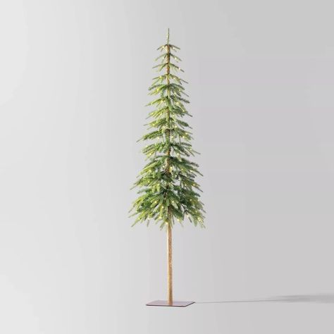 Alpine Tree, Christmas Tree Clear Lights, Christmas Mirror, Alpine Forest, Realistic Artificial Christmas Trees, Drop Lights, White Light Bulbs, Christmas Tree Shop, Artificial Trees