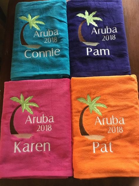 Survival Kit Gifts, Summer Beach Towels, Beach Towel Gift, Monogram Towels, Custom Beach Towels, Beach Diy, Personalized Beach Towel, Embroidered Gifts, Swim Team