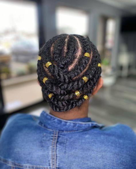 Two Strand Twist Products, Cornrows Updo Bun, Flat Twist Hairstyles Updo, Twisted Updo Natural Hair, Flat Twist Hairstyles For Short Hair, Latest Natural Hair Twist Styles, Natural Flat Twist Hairstyles, Twists With Braiding Hair, Flat Twists Hairstyles