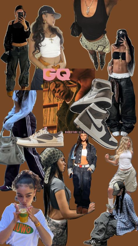 Travis Scott Outfits Ideas, 90s Hiphop Outfit, Rap Concert Outfit Ideas, Travis Scott Outfits, Travis Scott Fashion, Rap Concert Outfit, Travis Scott Concert, Concert Outfit Rock, Rap Concert