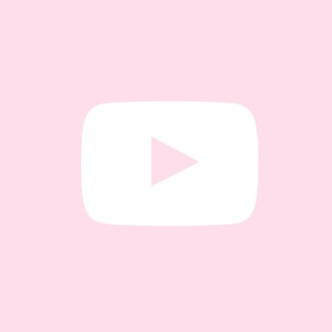 Youtube Pink Logo, Pro Icons, Youtube App Icon, Baby Pink Wallpaper Iphone, Moon Obsession, Youtube Icon, Kawaii App, Ipad Aesthetic, Widget Icons