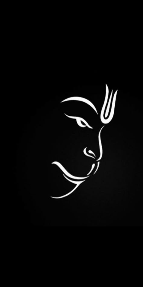 Bajarangi Hd Images Black, Hanuman Black Background, Black Line Art Wallpaper Hanuman, Hanuman Dark Wallpaper, Hanuman Hd Wallpaper Black, Hanuman Black And White, Bajarangi Hd Images, Hanuman Shadow, Hanuman Ji Tattoo Design