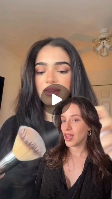 Flyaway Hair, Hair Hack, Eyeshadow Brush, Makeup Transformation, Flat Brush, Winter Beauty, Small Flat, Blush Brush, Save For Later