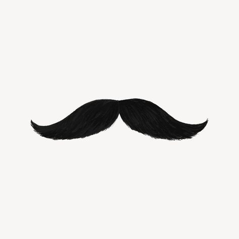 Mustache illustration | free image by rawpixel.com / Jigsaw Moustache Illustration, Mustache Illustration, Mustache Drawing, Black Collage, Man Illustration, Black Screen, Download Free Images, Free Image, Graphic Design Inspiration