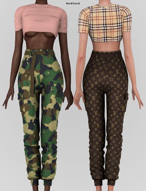 Avenue Duo Set | BackTrack on Patreon Rocker Outfit, Ts4 Cc, Sims 4 Collections, Sims 4 Mods Clothes, Sports Top, The Sims4, Maxis Match, Sims 4 Mods, Sims Cc