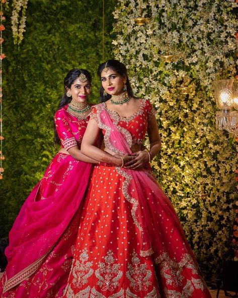 This princess like off shoulder Pink Bridal Lehenga, Designer Bridal Lehenga Choli, Lehenga Saree Design, Simple Lehenga, Half Saree Lehenga, Anushree Reddy, Indian Outfits Lehenga, Lehenga Designs Simple, Bridal Lehenga Collection