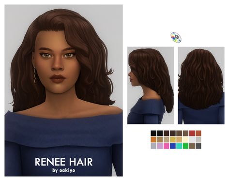 Renee Hair | oakiyo Sims 4 Family, The Sims 4 Pc, Renee Rapp, Sims 4 Mm Cc, Sims 4 Cc Folder, Sims 4 House Design, Sims 4 Gameplay, Sims 4 Characters, Sims 4 Mm