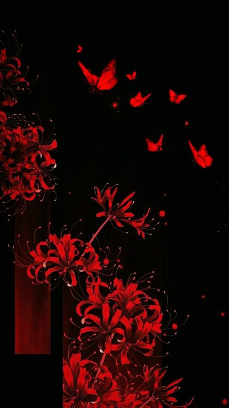 Red Spider Lily Aesthetic Wallpaper, Red Spider Lily Background, Spider Lilies Wallpaper, Spider Lily Background, Lycoris Rouge, Red Spider Lily Aesthetic, Red Spider Lily Wallpaper, Spider Lily Wallpaper, Red Flower Background