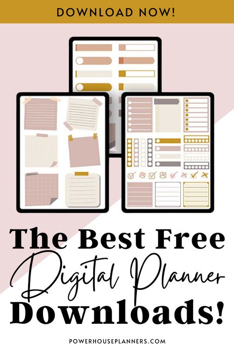 The best free digital planner pages and layouts to download now! #digitalplanner #freelayouts Monthly Digital Planner Layout, Free Onenote Digital Planner, Ipad Journal Template Free, Digital Planner Page Ideas, How To Create A Digital Planner, Digital Planner Ideas Layout, Free Undated Digital Planner, Ipad Template Free, Canva Planner Template