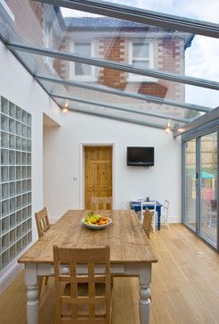 contemporary porch - glazed