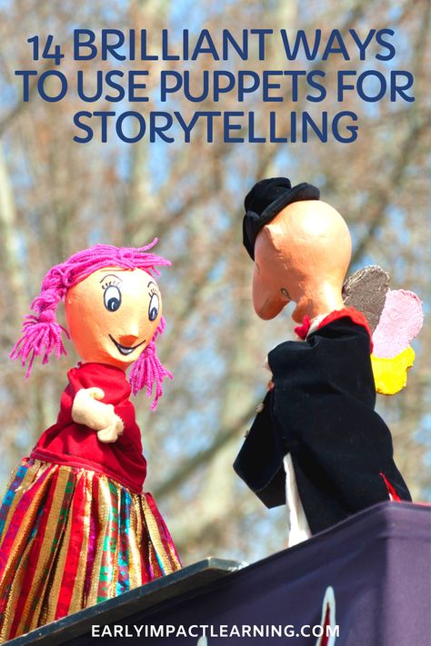 So many children are completely entranced by puppets, and they are a fantastic tool to get young people talking and telling stories. Puppets can tell stories themselves, or they can be a part of stories, or they can just inspire children to create tales themselves. The possibilities are immense. Read on to find out a description of my favourite 14 activities that use puppets for storytelling. #puppets #puppetplay #storytelling #storytellinggames #storytellingactivities #activitiesforpreschool Puppet Show Ideas, Story Telling Ideas, Imagination Library, Summarizing Activities, Storytime Themes, Story Telling Activities, Show Ideas, Storytime Ideas, Competitions For Kids