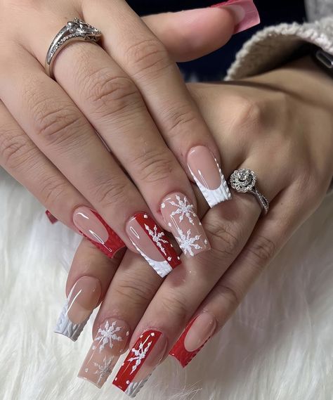 Short Christmas Nails, Nails After Acrylics, Nail Noel, Christmas Gel Nails, Christmas Nails Acrylic, Thanksgiving Nails, Easy Nails, Nail Swag, Pink Acrylic Nails