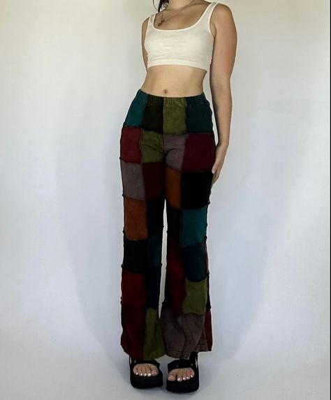 Embrace the free spirit in you with our vibrant patchwork skirts and pants! 🌼🌈 Use code “18” for 18% off your order this weekend only! .⁣ .⁣ .⁣ .⁣ .⁣ #bohemianstyle #bohochic #hippie #hippieart #hippiechic #hippiechick #hippieclothes #hippieclothing #hippiefashion #hippiegirl #boho #hippiehome #hippielifestyle #edc #hippies #hippiespirit #hippiespirits #hippiestyle #hippiesunflower #hippievibes #magic #meditation #pagan #slowfashion #wicca #witch #witchcraft #festival #rave #bohemian Hippie Trousers, Boho Whimsical, Patchwork Pants, Hippie Pants, Womens Trousers, Hippie Girl, Patchwork Skirt, Cute Pants, Whimsical Fashion